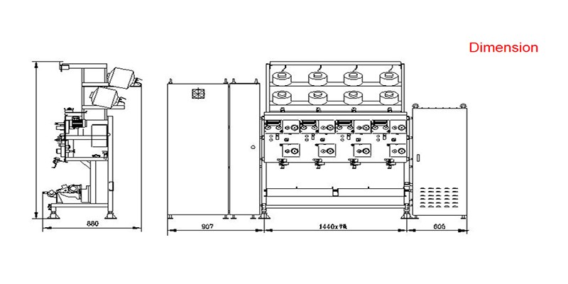  Air Covering Machine 